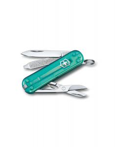 Briceag Victorinox Swiss Army Knives Classic SD Transparent Tropical Surf 0.6223.T24G, 02, bb-shop.ro