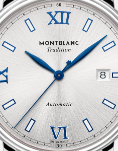 Ceas de mana Montblanc Tradition Automatic Date 129286, 003, bb-shop.ro