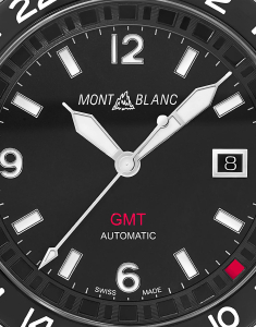 Ceas de mana Montblanc 1858 GMT 129615, 005, bb-shop.ro