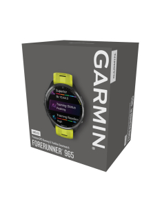 Ceas de mana Garmin Forerunner 965, Carbon Grey DLC Titanium Bezel Amp Yellow Black 010-02809-12, 004, bb-shop.ro