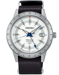 Ceas de mana Seiko Presage Seiko Watchmaking 110th Anniversary Limited Edition Automatic GMT SSK015J1, 02, bb-shop.ro
