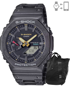 Ceas de mana G-Shock Classic 40th Anniversary Limited Edition Porter Collection Bag Set GM-B2100VF-1ADR, 02, bb-shop.ro