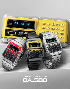 Ceas de mana Casio Vintage Edgy CA-500WE-7BEF, 002, bb-shop.ro