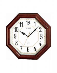 Ceas de perete Rhythm Wooden Wall Clocks CMG912NR06, 02, bb-shop.ro