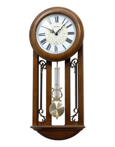 Ceas cu pendula Rhythm Wooden Wall Clocks CMJ547NR06, 02, bb-shop.ro