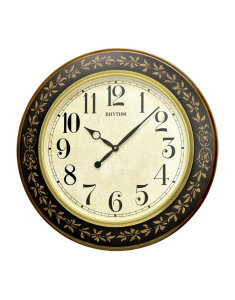 Ceas de perete Rhythm Wooden Wall Clocks CMG292NR06, 02, bb-shop.ro