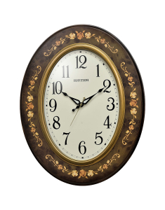 Ceas de perete Rhythm Wooden Wall Clocks CMG298NR06, 02, bb-shop.ro