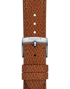 Curea Cu Catarama Tissot Official Brown Leather Strap 18mm T852049063, 001, bb-shop.ro