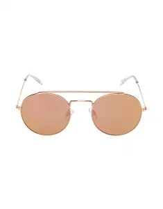 Ochelari de soare Claire's Rose Gold-Tone Round Aviator Sunglasses 79282, 001, bb-shop.ro